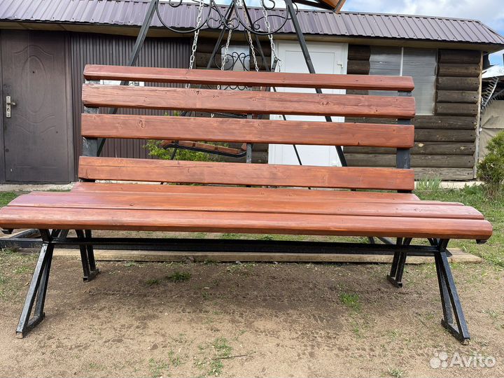 Лавочка садовая