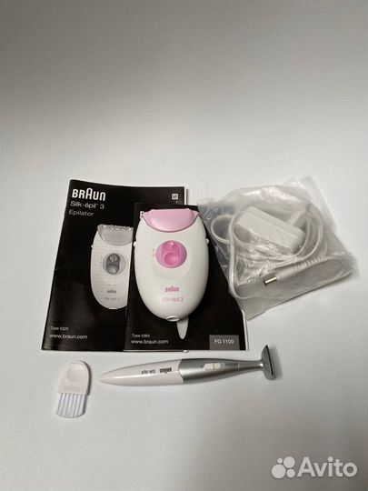 Эпилятоp Вrаun Silk-eрil 3 + стайлер для бикини