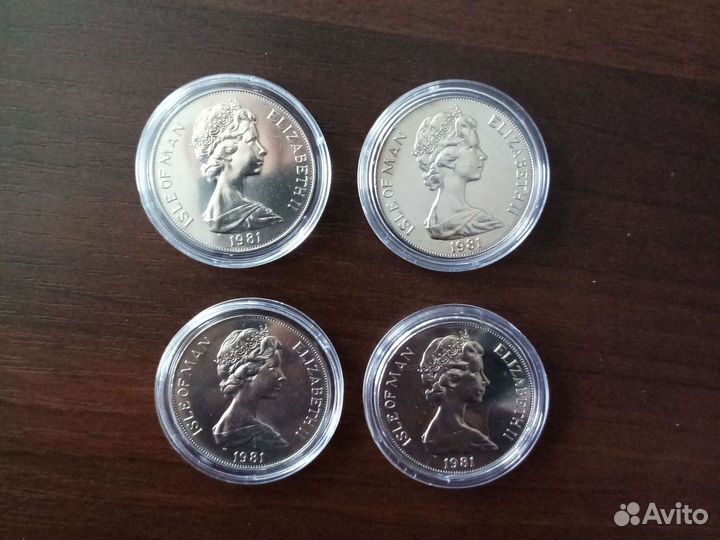 Монеты острова Мэн. Герцог Эдинбургский