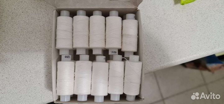 Нитки хлопковые
