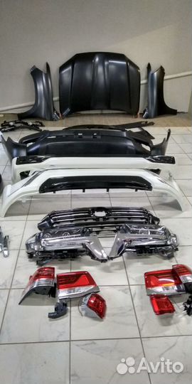 Комплект для рестайлинга на Тойота Ленд Крузер