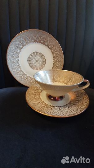 Чайное трио Германия фарфор