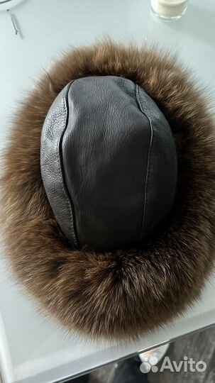 Шапка норковая боярка