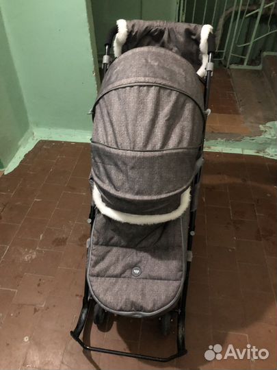 Санки-коляска