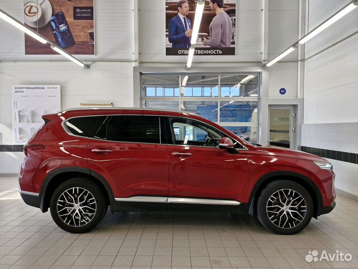 Hyundai Santa Fe 2.2 AT, 2018, 120 494 км