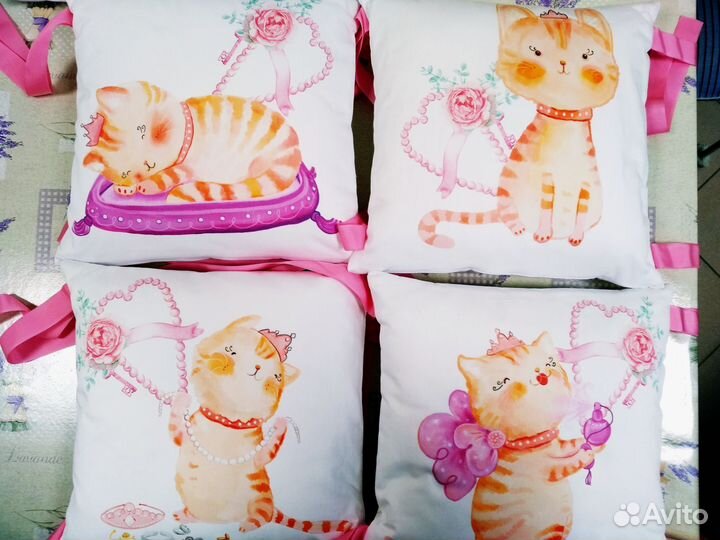 Бортики в кроватку