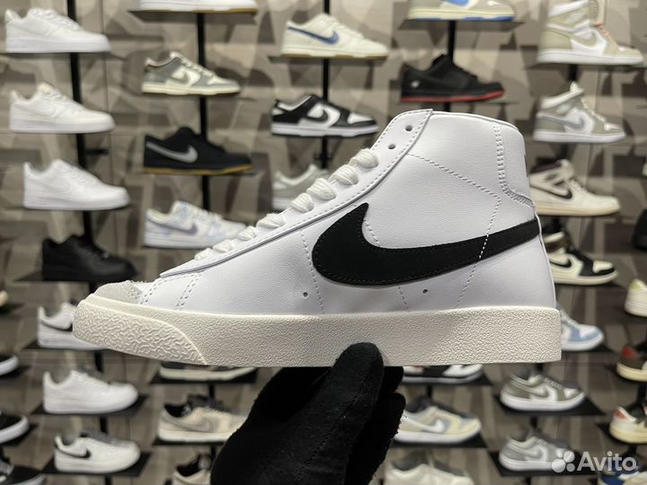 Кроссовки Nike Blazer Mid '77 Vintage White-Black