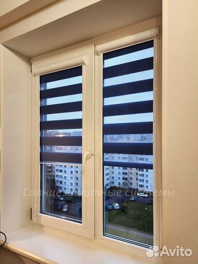 Рулонные шторы на любые окна. Жалюзи. Производство