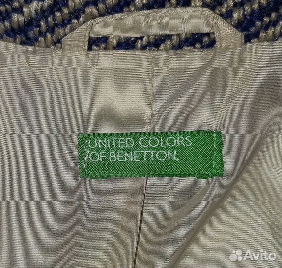 Пальто Benetton для девочки, р-р 140-146