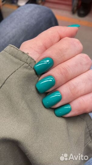 Модель на маникюр с покрытием гель лак