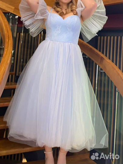 Платье на выпускной, свадебное, вечернее р.44-46