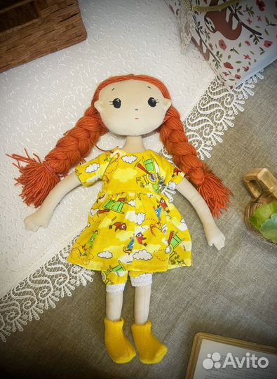 Кукла игровая текстильная с одеждой
