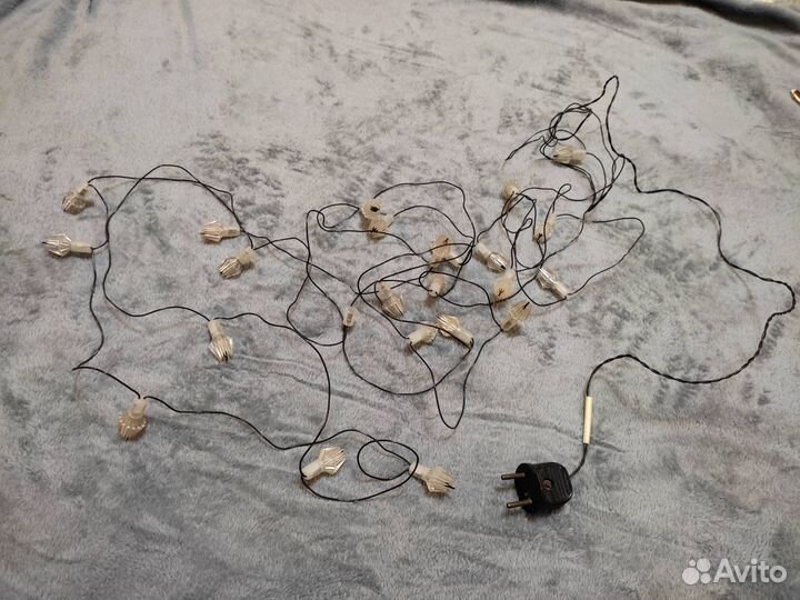 Елочная гирлянда СССР