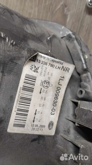 Фара левая опель инсигния