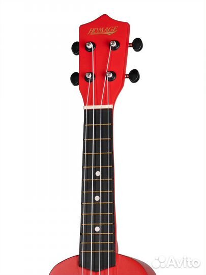 Укулеле сопрано, красный Homage RS-C1-RD