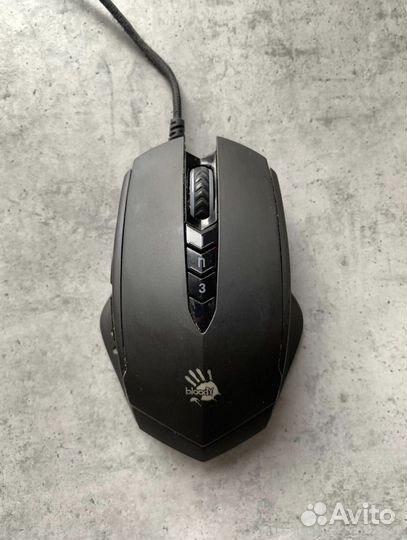 Игровые мышка и клавиатура bloody