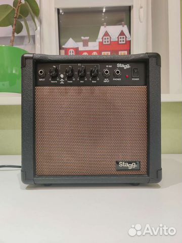 Комбоусилитель для акустической гитары stagg 10 AA