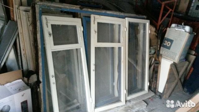 Продам рамы застекленные дерево б/у