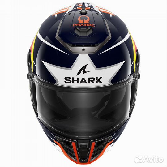 Мотошлем Shark spartan RS replica zarco AUS-TIN