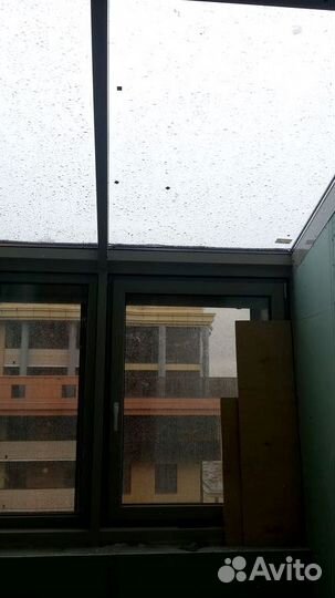 Безрамное остекление террасы