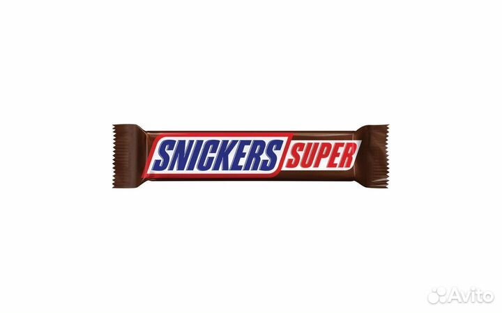 Шоколадный батончик Super Snickers 80 г