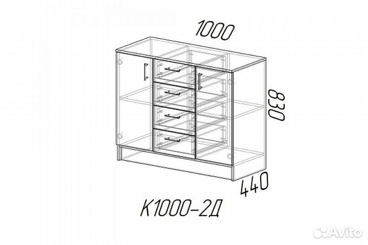 Комод К1000
