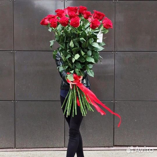 Метровые розы