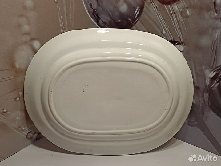 Блюдо. Селедочница зик. Конаково. СССР