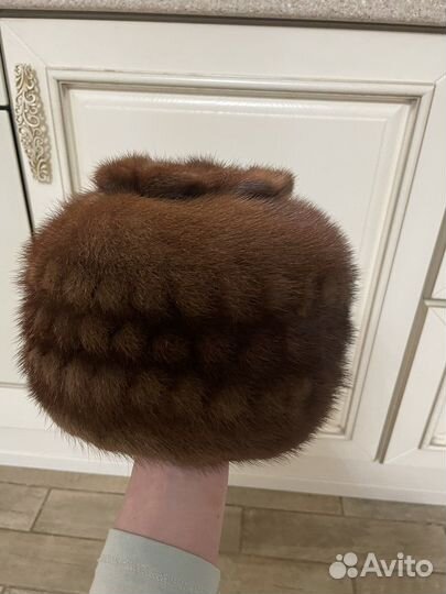 Шапка норковая женская