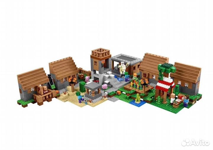 Конструктор Майнкрафт Большая деревня 10531