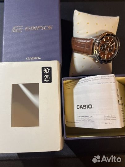 Наручные часы casio edifice