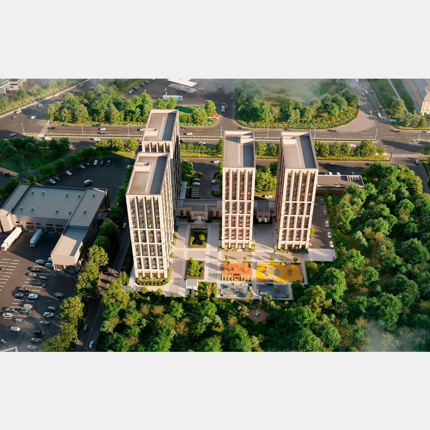 Апартаменты-студия, 28,4 м², 13/16 эт.