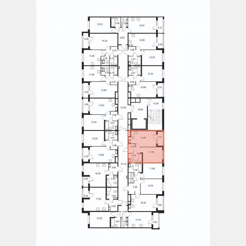 1-к. квартира, 35,9 м², 4/9 эт.