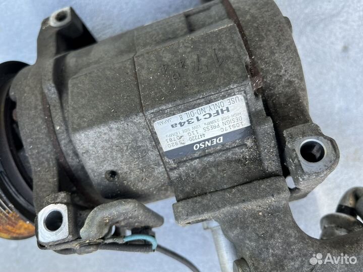 Компрессор кондиционера denso hfc134a Honda