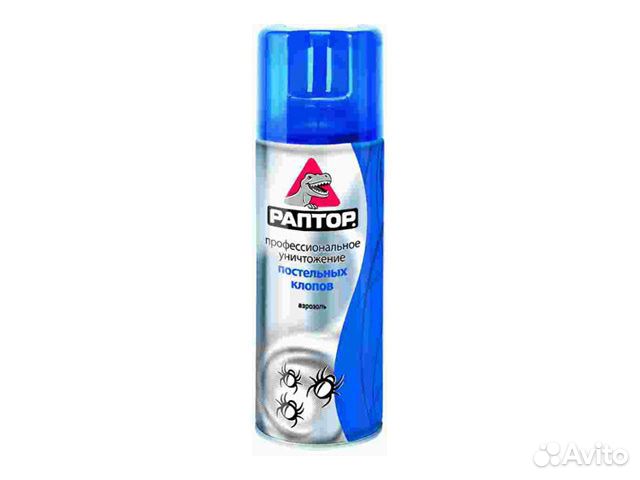 Аэрозоль от насекомых раптор против клопов, 225 мл