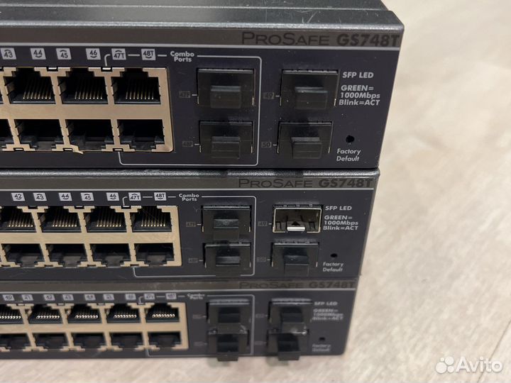 Коммутатор Netgear GS748T