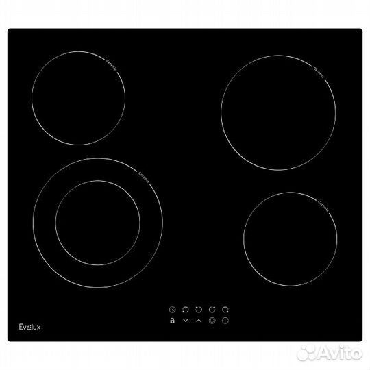 Электрическая варочная панель Evelux HEV 641 B