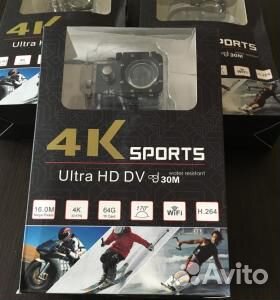 Экшн камера 4к