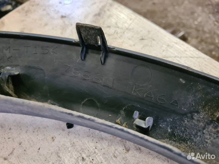 Накладка крыла задняя левая Nissan Juke F15 HR16DE