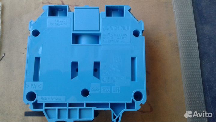 Клеммы, колодки, крышки для клемм, маркировка