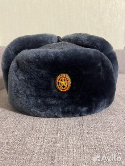 Шапка ушанка армейская