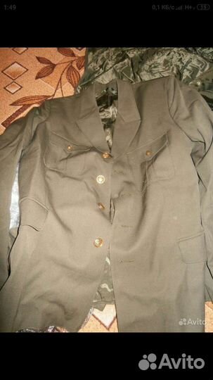 Китель, брюки, военные