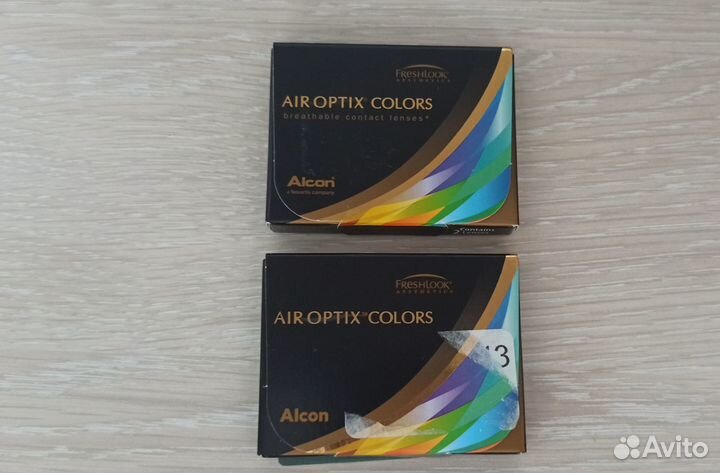 Цветные Air Optix -4.00