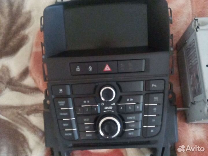 Штатная магнитола на Опель астра J турбо