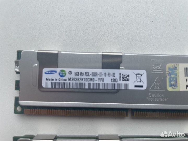 Серверная оперативная память ddr3 16GB ECC