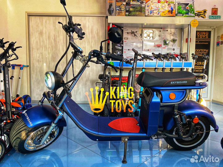 Электроскутер Citycoco SkyBoard BR4000 Fast Editio