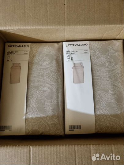 Постельное белье Икеа Двала Йотевалмо Коппарранка