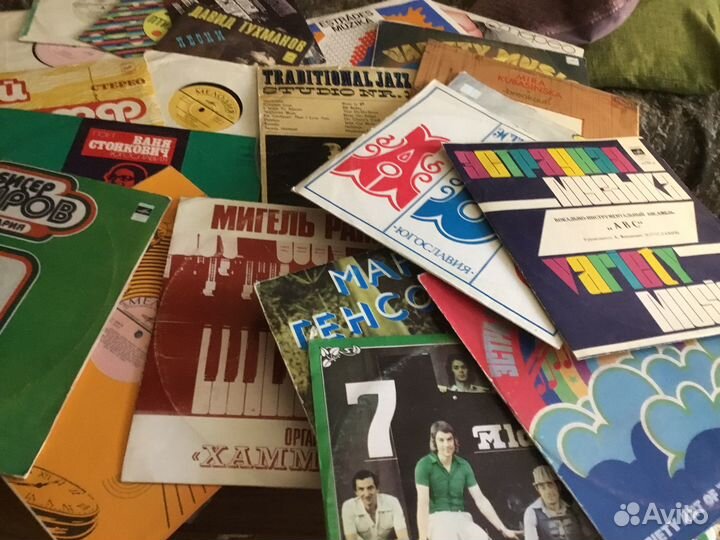 Грампластинки виниловые СССР