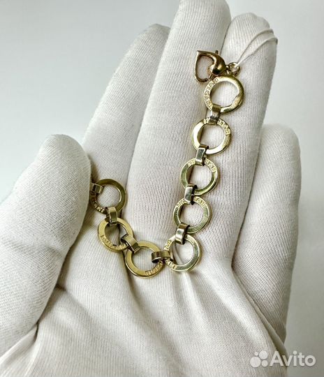 Золотой браслет Bvlgari