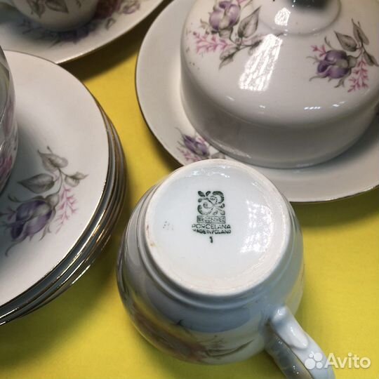 К.1044 Сервиз чайный Pocelana Польша 70-80гг